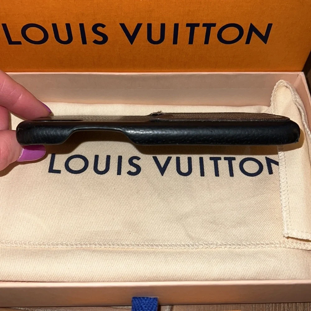 Louis Vuitton Authentic iPhone X/XS Case